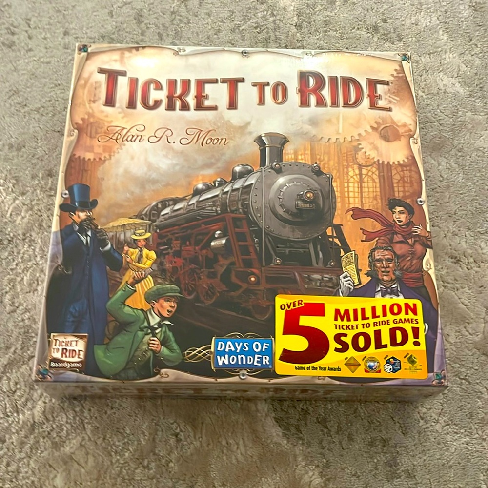 Ticket to ride board game sealed